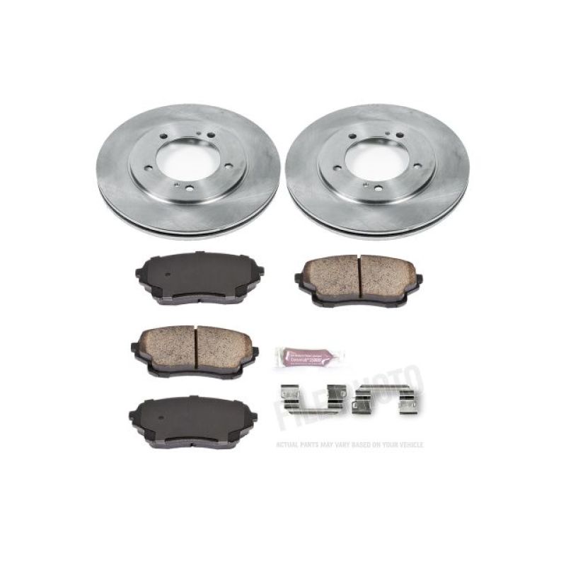 PowerStop PSB Autospecialty Kit Brakes, Rotors & Pads Brake Kits - OE main image