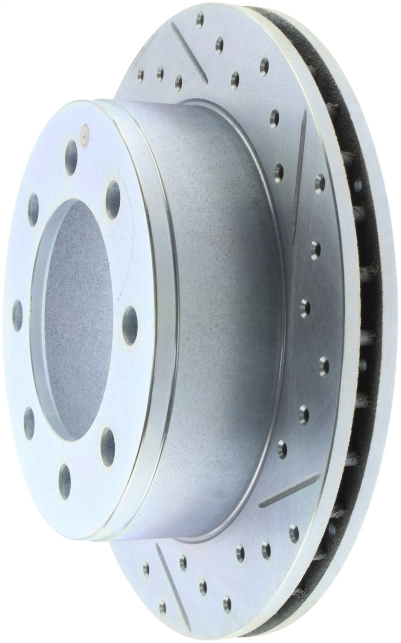 StopTech Select Sport Drilled & Slotted Rotor - Left - Rear 227.66044L