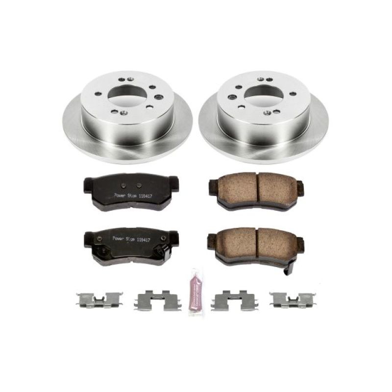 PowerStop PSB Autospecialty Kit Brakes, Rotors & Pads Brake Kits - OE main image