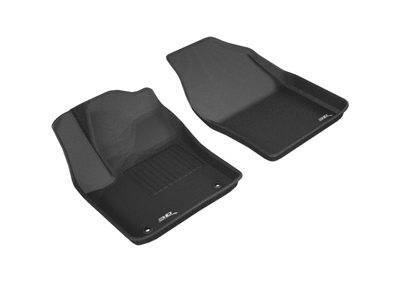 3D MAXpider 2018-2019 Toyota C-HR Kagu 1st Row Floormat - Black L1TY22311509 Main Image