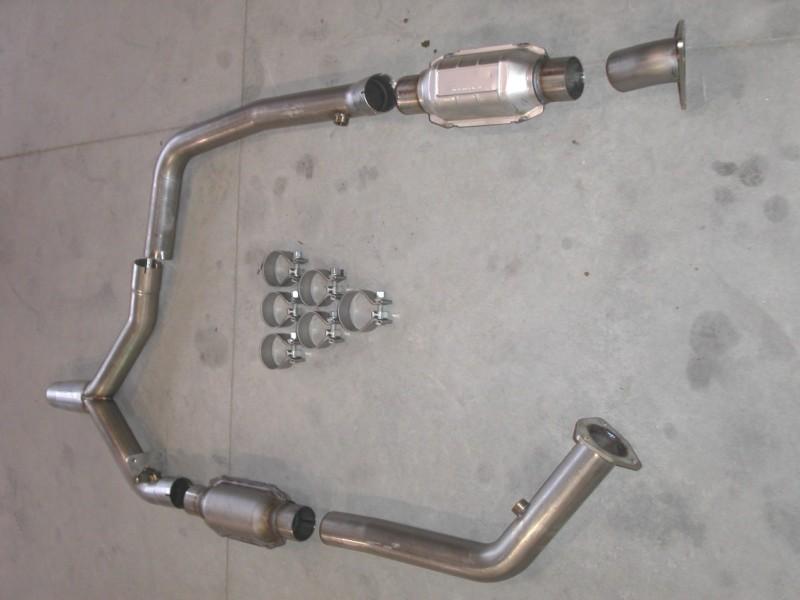 Stainless Works Chevy Camaro / Firebird 2000-02 Exhaust Catted CA0002DC Main Image