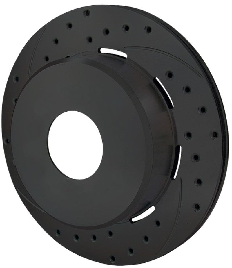 Wilwood Rotor-1.91in Offset-SRP-BLK-Drill-RH 11.00 x .810 -Blank 160-11552-BK