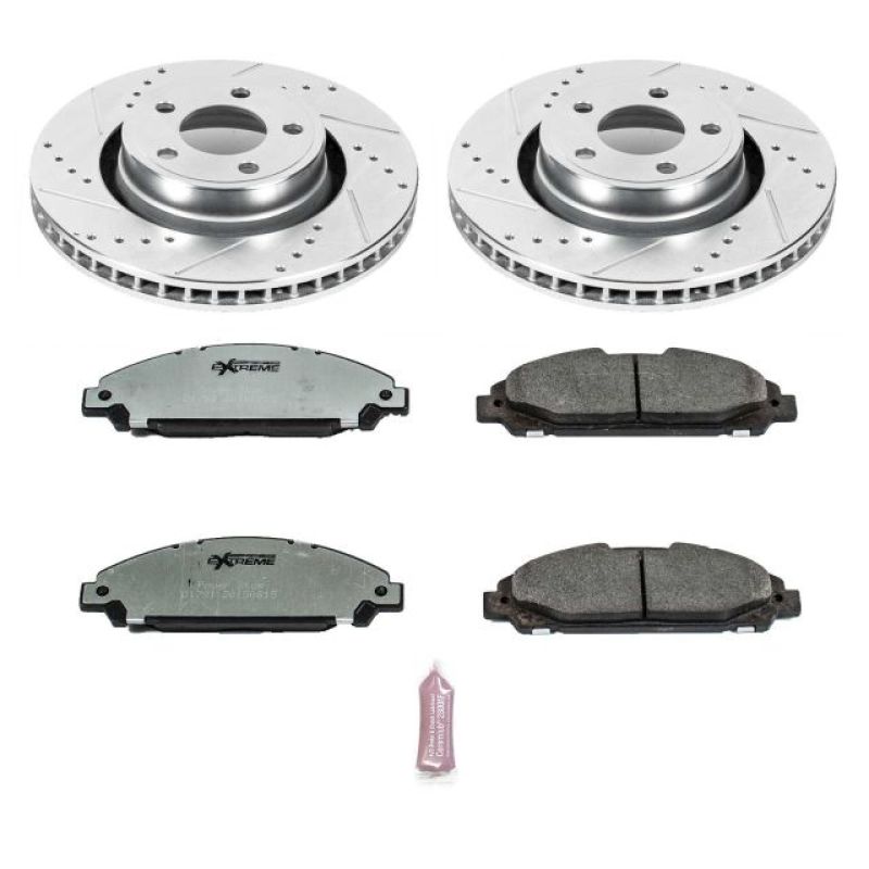 PowerStop PSB Z26 Street Warrior Kit Brakes, Rotors & Pads Brake Kits - Performance D&S main image