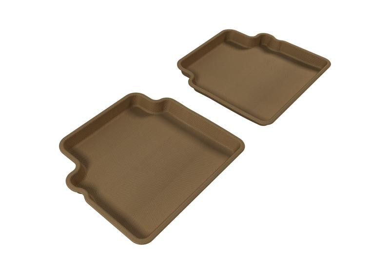 3D MAXpider 2007-2011 Chevrolet Aveo Kagu 2nd Row Floormats - Tan L1CH00821502 Main Image