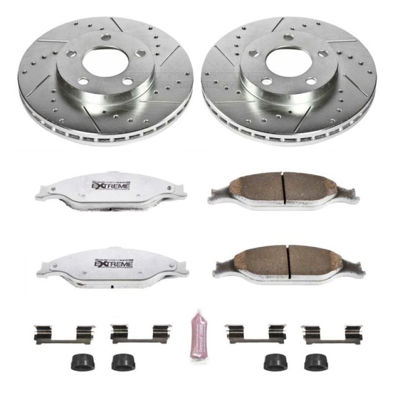 PowerStop PSB Z26 Street Warrior Kit Brakes, Rotors & Pads Brake Kits - Performance D&S main image