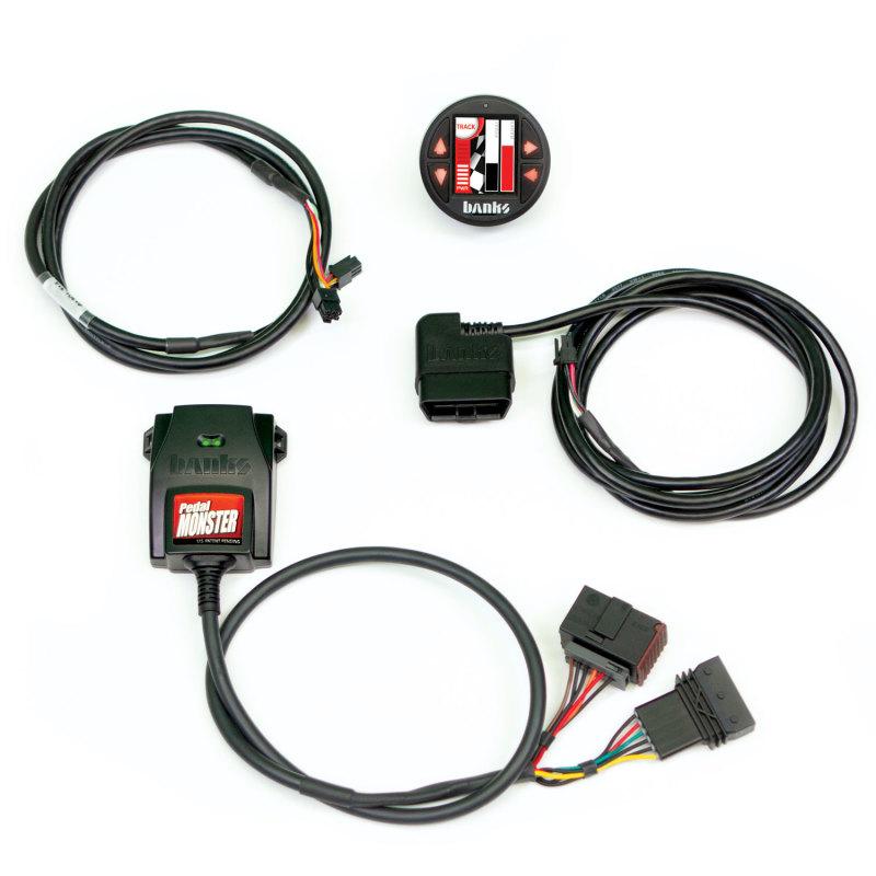 Banks Power Pedal Monster Kit w/iDash 1.8 - TE Connectivity MT2 - 6 Way 64332 Main Image