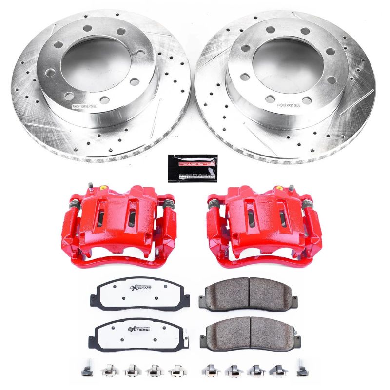 PowerStop PSB Z36 Truck & Tow Kit w/Cals Brakes, Rotors & Pads Brake Kits - Performance D&S main image