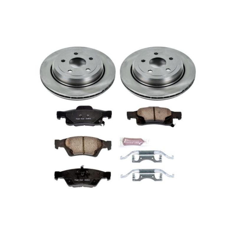 PowerStop PSB Autospecialty Kit Brakes, Rotors & Pads Brake Kits - OE main image