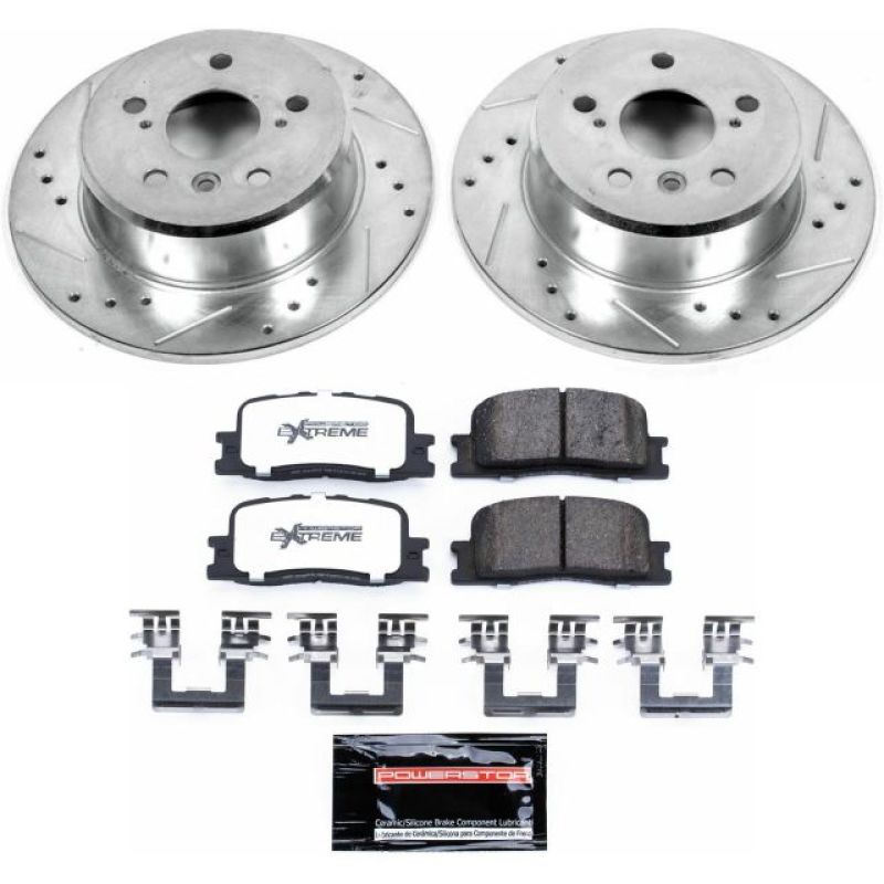 PowerStop PSB Z36 Truck & Tow Kit Brakes, Rotors & Pads Brake Kits - Performance D&S main image