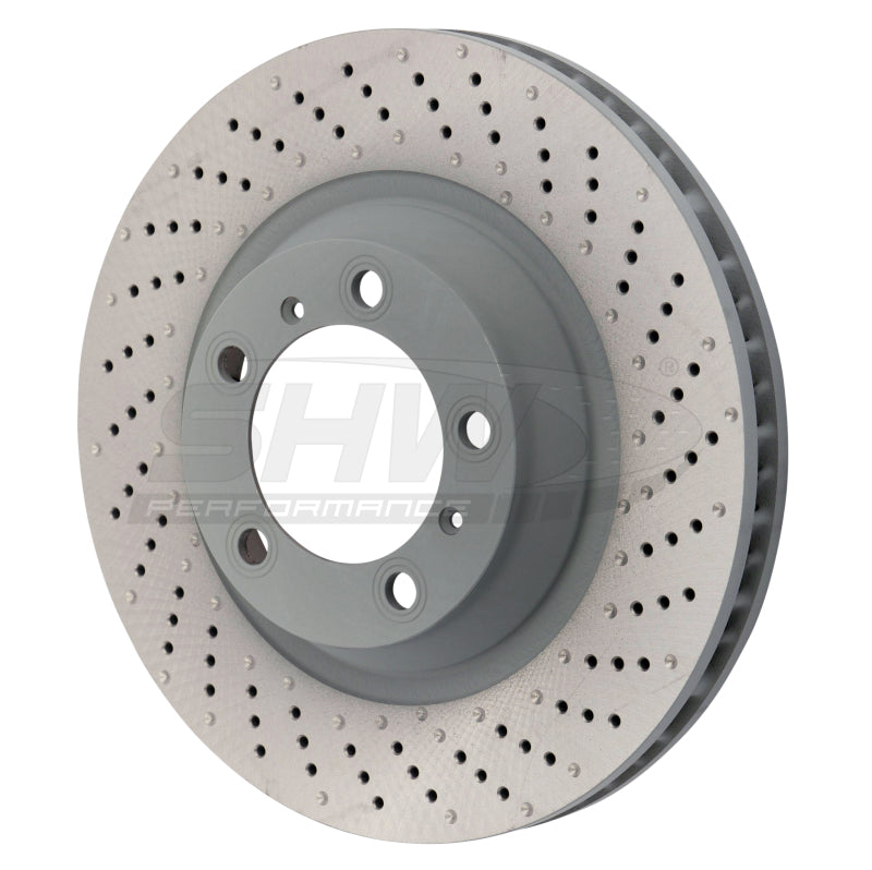 SHW Performance SHW Drilled-Dimpled MB Rotors Brakes, Rotors & Pads Brake Rotors - Drilled main image