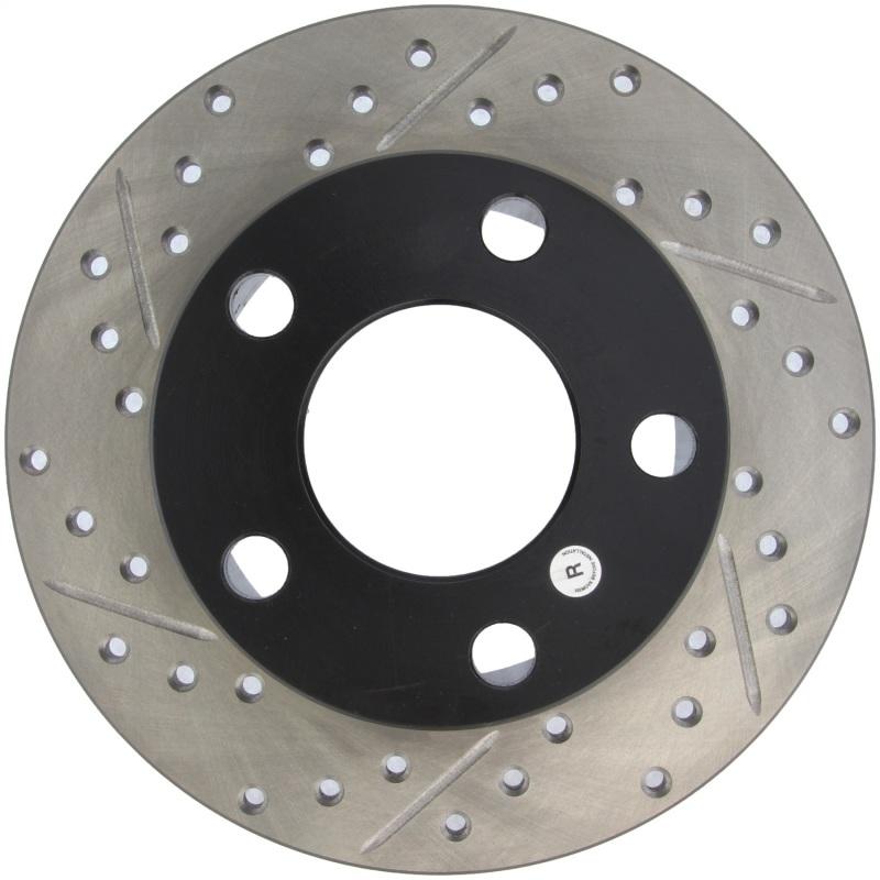 StopTech Slotted & Drilled Sport Brake Rotor 127.33038R Main Image