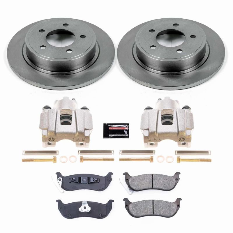 PowerStop PSB Autospecialty Kit w/Cals Brakes, Rotors & Pads Brake Kits - OE main image