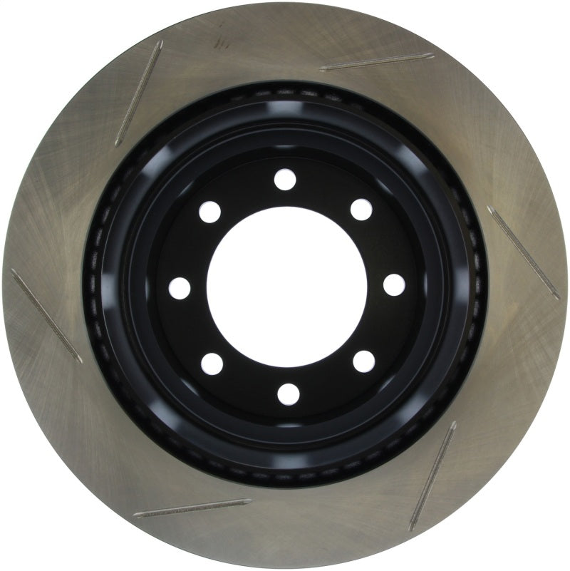 StopTech Sport Slotted Brake Rotor; Rear Left