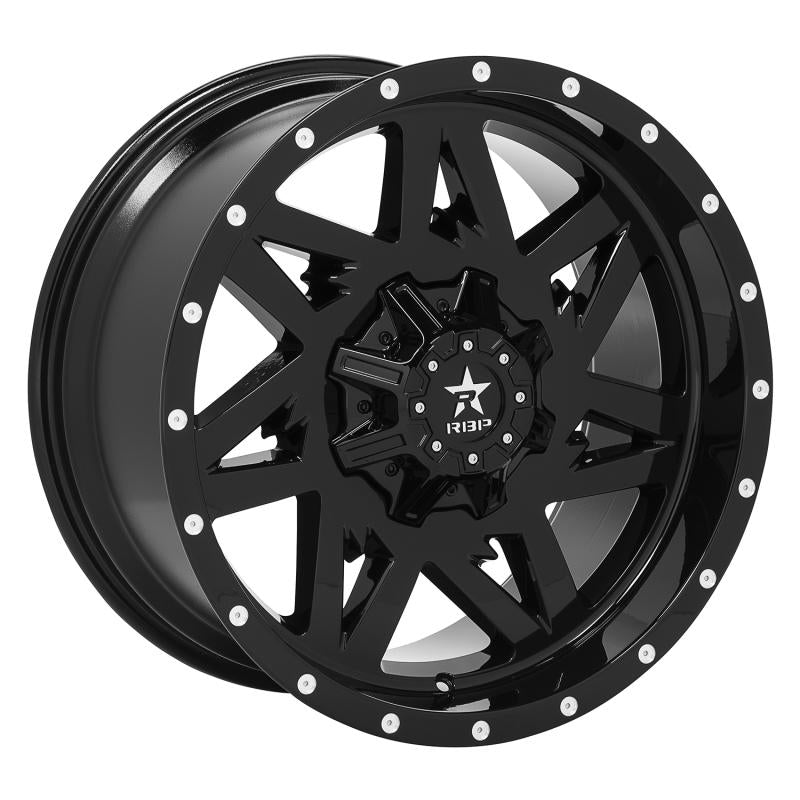 RBP 71R Avenger 20x10 Blank BP / -25mm Offset 78mm CB Gloss Black Wheel 71R-2010-00-25FB Main Image