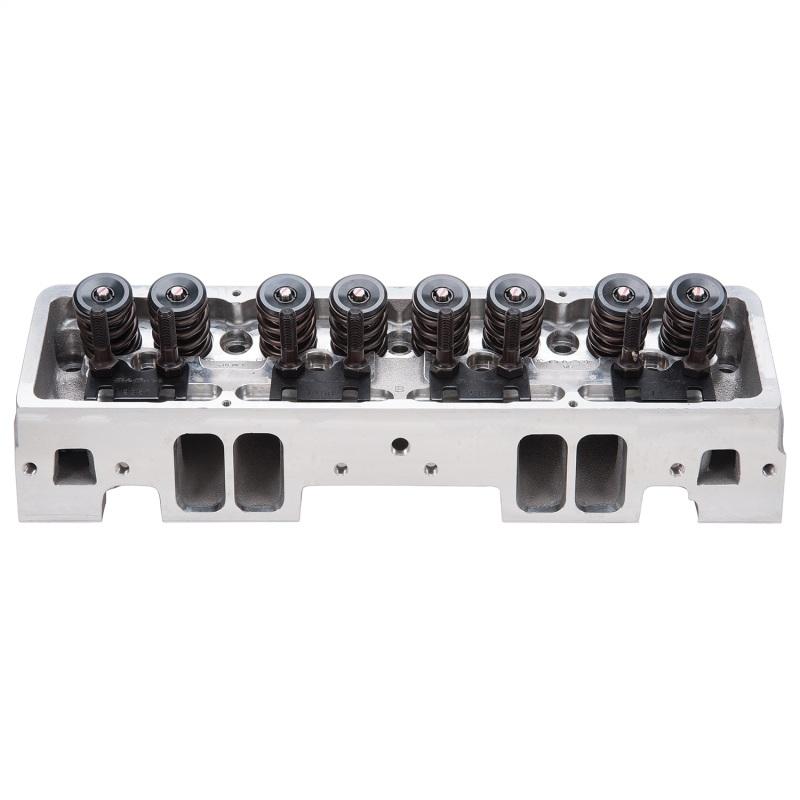 Edelbrock Cylinder Head Victor Jr SBC 23 Deg 220cc Complete for Solid Roller Cam 61259 Main Image