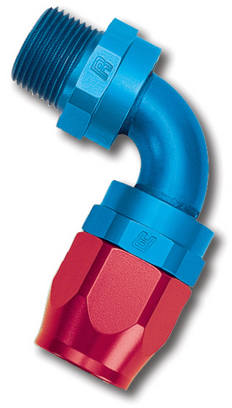 Russell Full Flow Swivel -6 3/8 Pipe Thread  90 Anodized