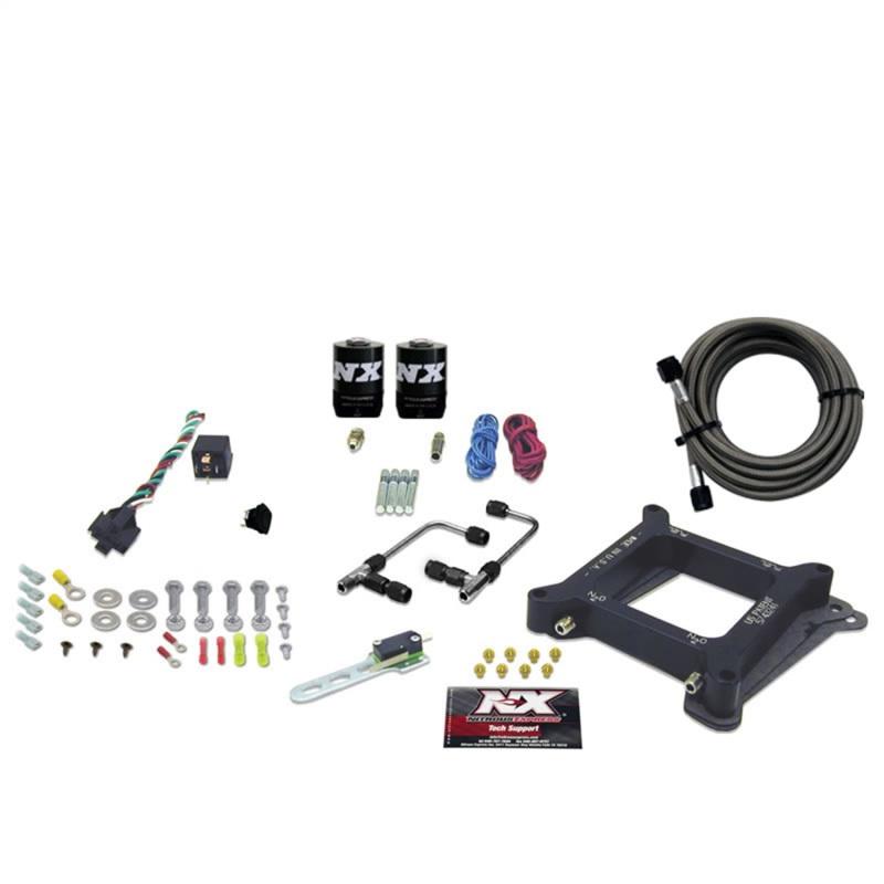 Nitrous Express 4150 Gemini Pro-Power Alcohol Nitrous Kit (100-500HP) w/o Bottle 60545-00 Main Image