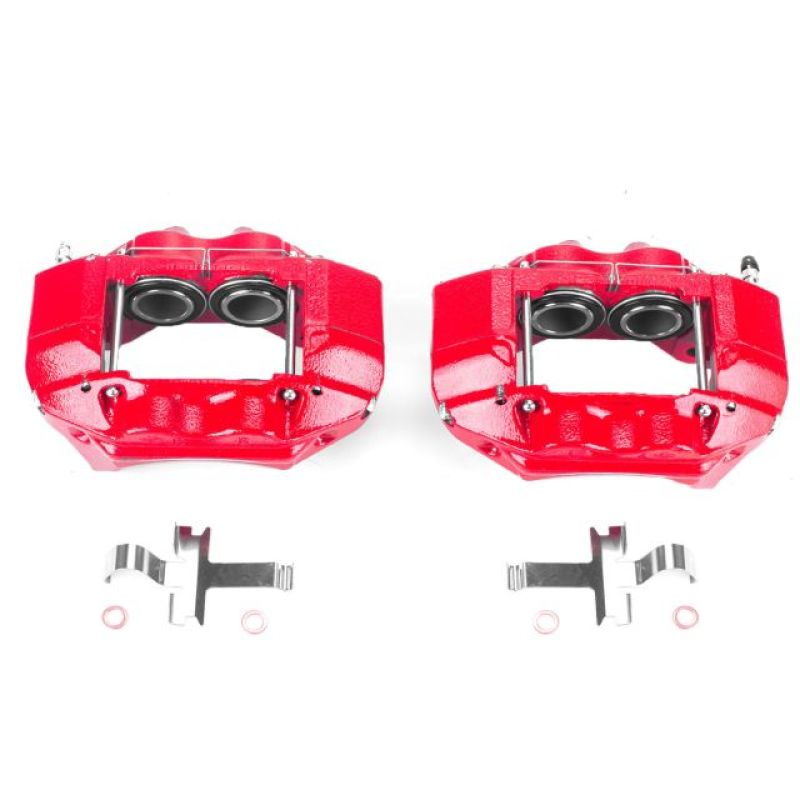 PowerStop PSB Red Calipers Brakes, Rotors & Pads Brake Calipers - Perf main image