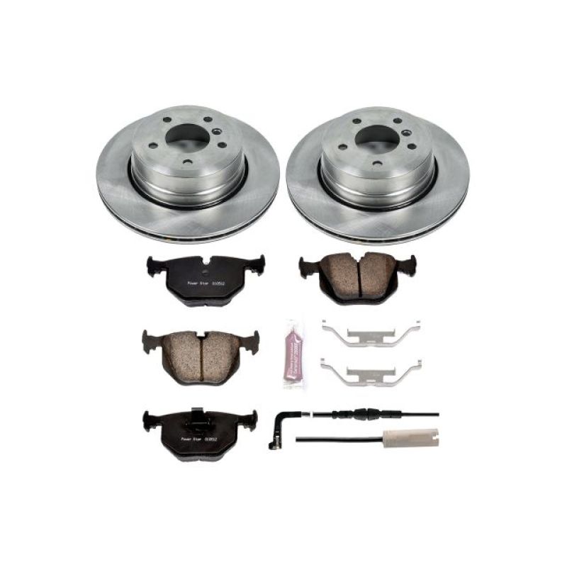 PowerStop PSB Autospecialty Kit Brakes, Rotors & Pads Brake Kits - OE main image