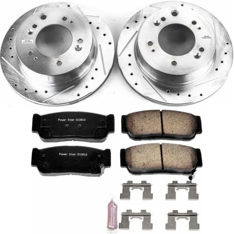 PowerStop PSB Z23 Evolution Kit Brakes, Rotors & Pads Brake Kits - Performance D&S main image