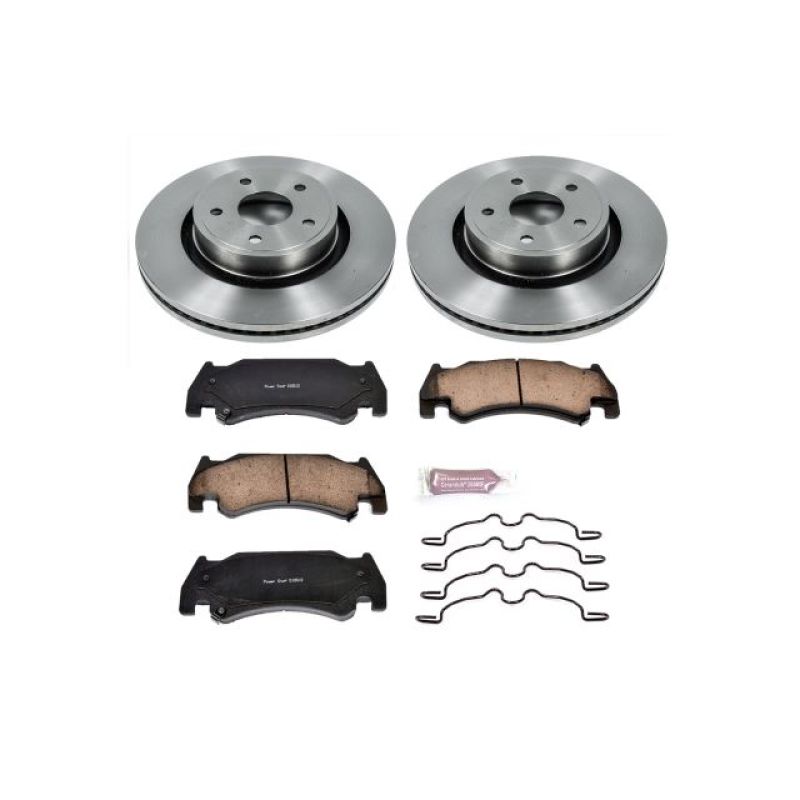 PowerStop PSB Autospecialty Kit Brakes, Rotors & Pads Brake Kits - OE main image