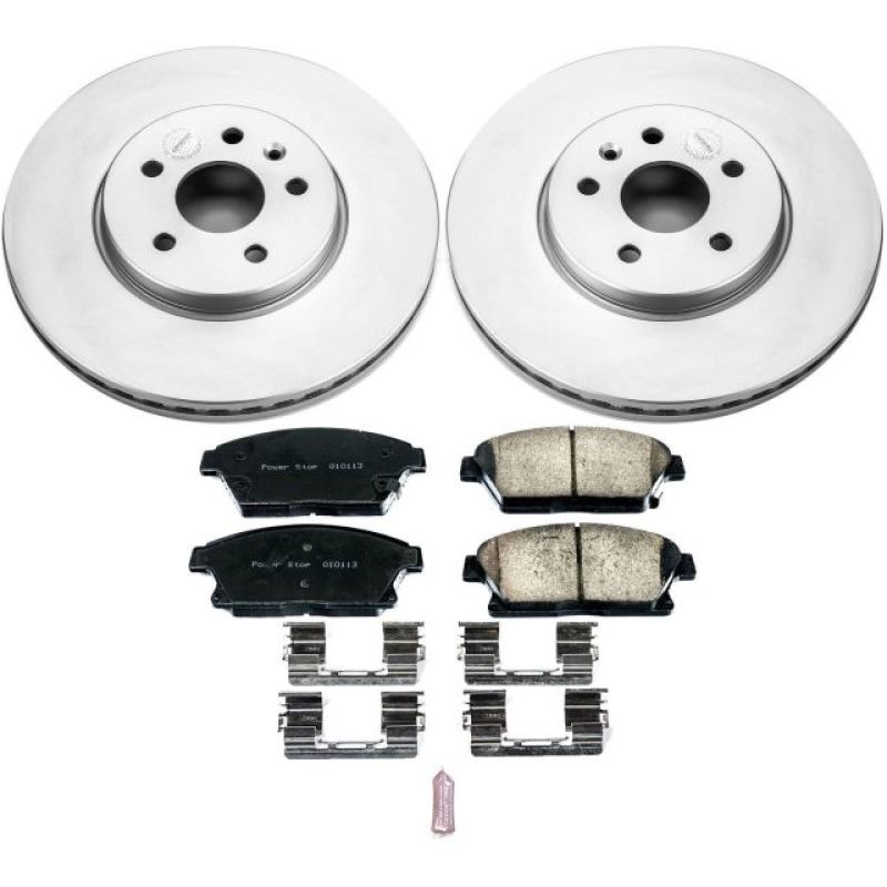 PowerStop PSB Z17 Evolution Coated Kit Brakes, Rotors & Pads Brake Kits - Performance Blank main image