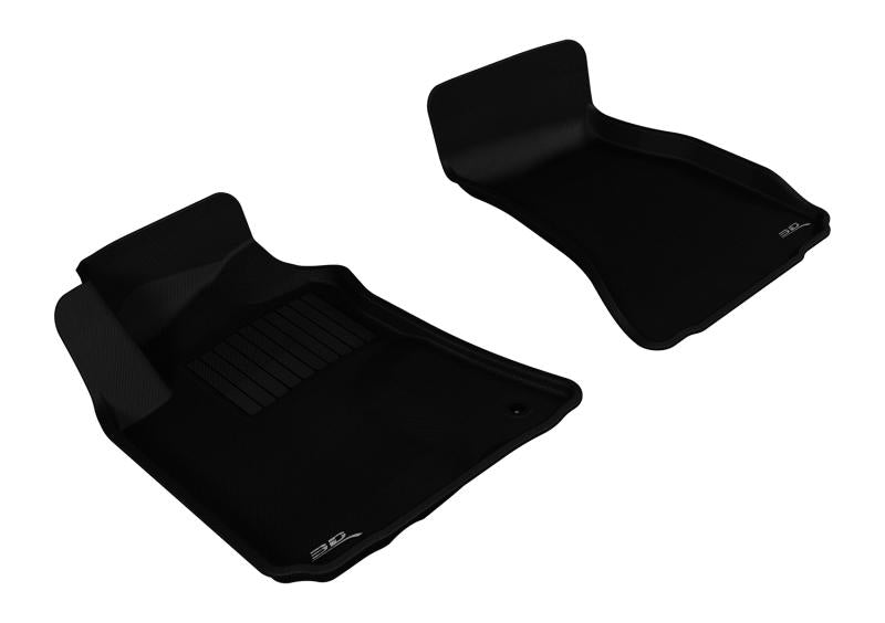 3D MAXpider 2008-2010 Dodge Challenger Kagu 1st Row Floormat - Black L1DG01511509 Main Image