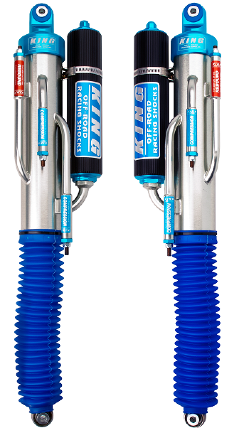 King Shocks 10-14 Ford F150 Raptor 4WD Rear 3.0 Dia Bypass Piggyback Shock w/Standard Fin Res (Pair) 30001-402F