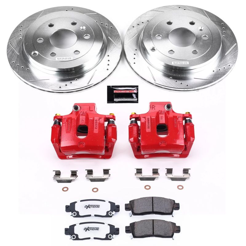 PowerStop PSB Z26 Street Kit w/Cals Brakes, Rotors & Pads Brake Kits - Performance D&S main image