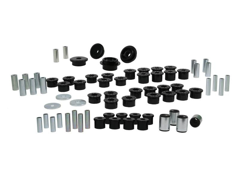 Whiteline 90-05 Mazda Miata (NA/NB Chassis) Front + Rear Vehicle Essentials Kit WEK100 Main Image