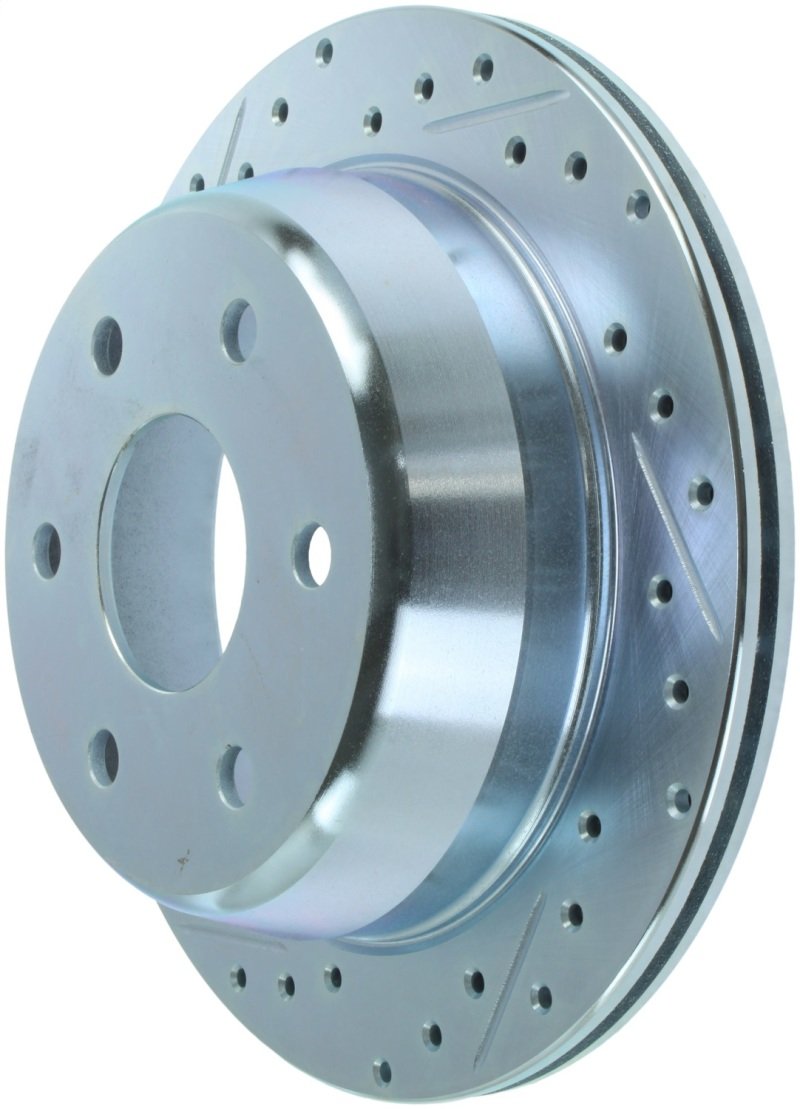 StopTech Select Sport 99-06 Chevrolet Silverado 1500 Slotted and Drilled Right Rear Rotor 227.66041R Main Image