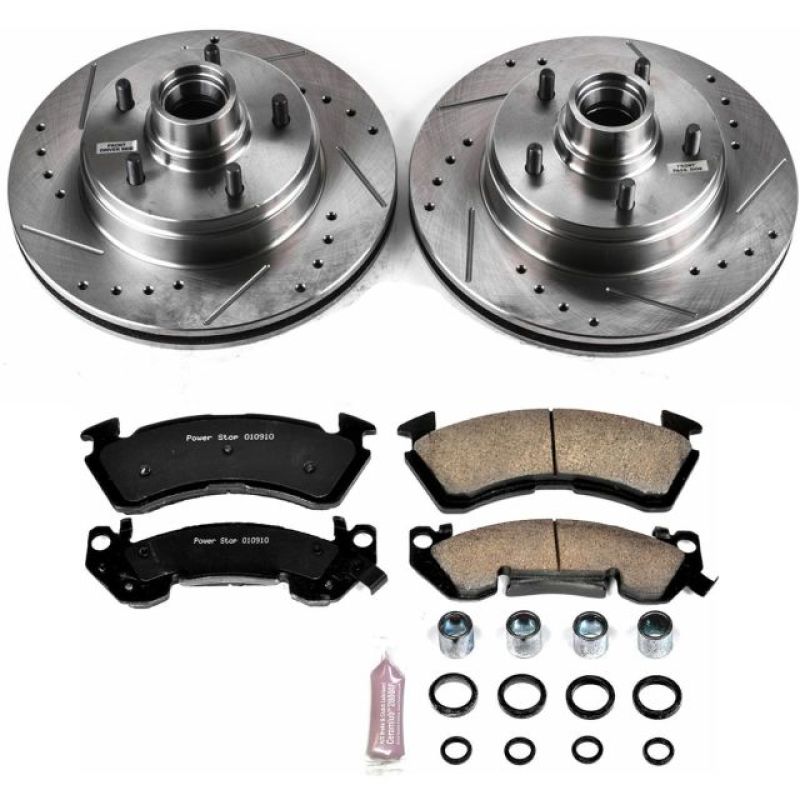 PowerStop PSB Z23 Evolution Kit Brakes, Rotors & Pads Brake Kits - Performance D&S main image