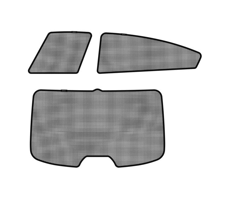 3D MAXpider 2014-2018 Kia Forte Sedan Black Sun Shades - Complete Set S1KA0170 Main Image