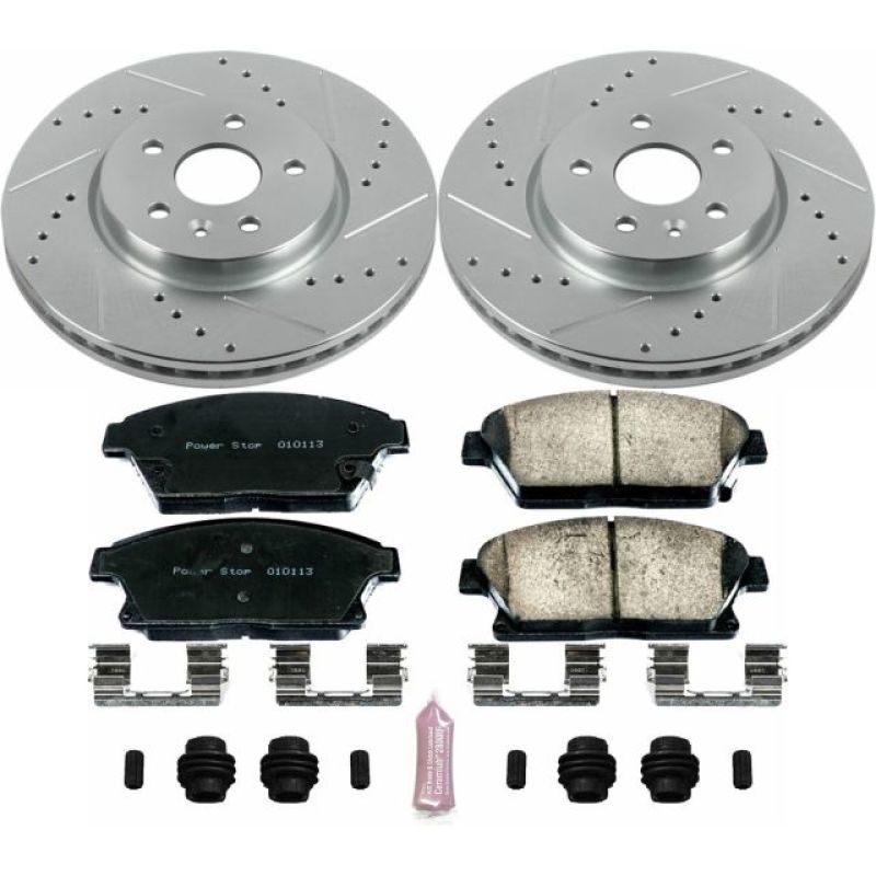 PowerStop PSB Z23 Evolution Kit Brakes, Rotors & Pads Brake Kits - Performance D&S main image