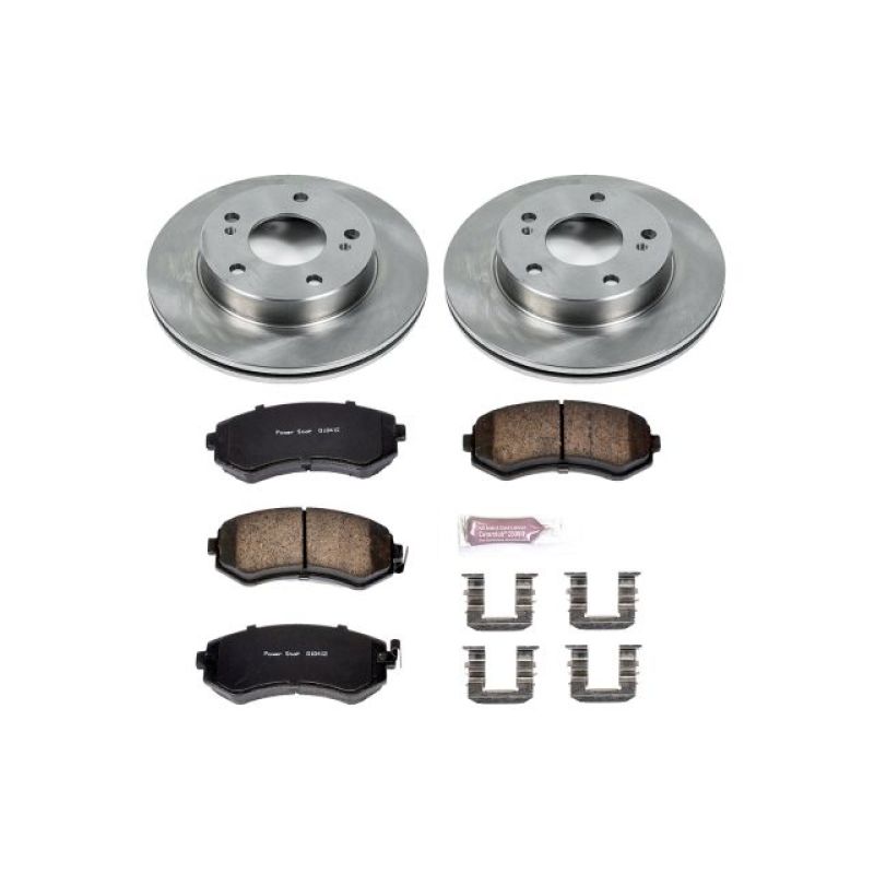 PowerStop PSB Autospecialty Kit Brakes, Rotors & Pads Brake Kits - OE main image