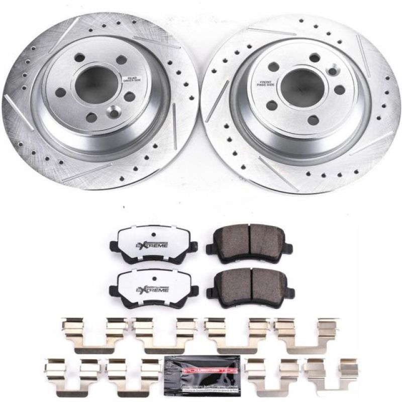 PowerStop PSB Z36 Truck & Tow Kit Brakes, Rotors & Pads Brake Kits - Performance D&S main image