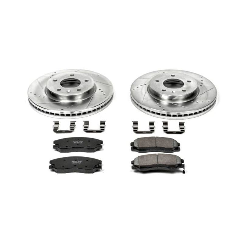 PowerStop PSB Z23 Evolution Kit Brakes, Rotors & Pads Brake Kits - Performance D&S main image