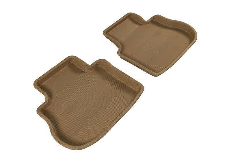 3D MAXpider 2003-2008 Infiniti FX35/45 Kagu 2nd Row Floormats - Tan L1IN00021502 Main Image