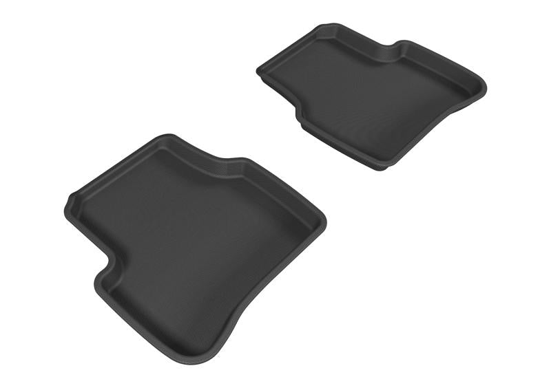 3D MAXpider 2006-2010 Volkswagen Passat Kagu 2nd Row Floormats - Gray L1VW01521501 Main Image