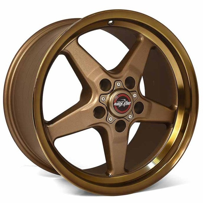 Race Star 92 Drag Star Bracket Racer 17x9.5 5x4.75BC 6.875BS Bronze Wheel 92-795253BZ