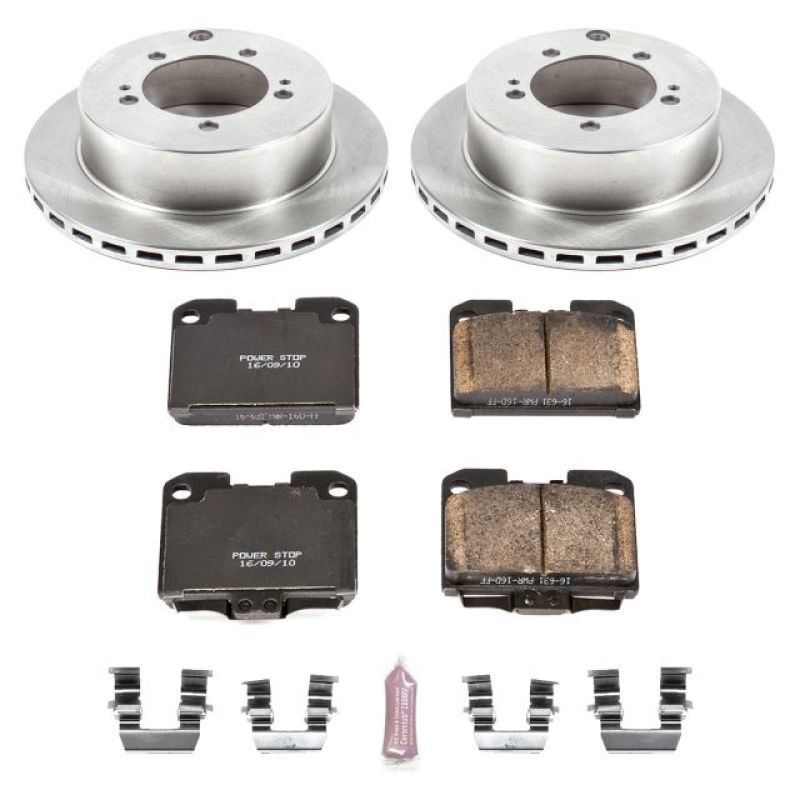 PowerStop PSB Autospecialty Kit Brakes, Rotors & Pads Brake Kits - OE main image