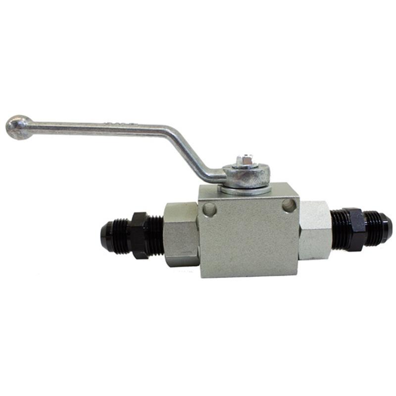 Nitrous Express Remote Shutoff Nitrous Valve 8AN Male Inlet and Outlet 15158-8 Main Image