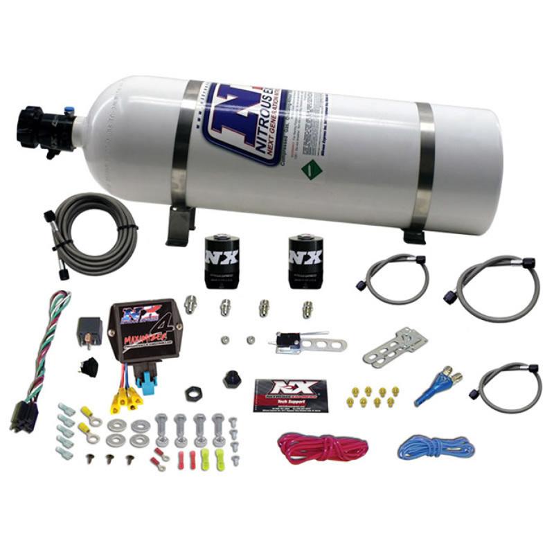 Nitrous Express Instaboost Digital EFI Nitrous Kit w/15lb Bottle 20928-15 Main Image