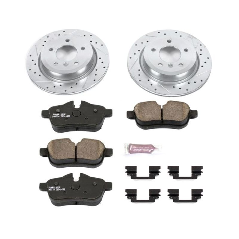 PowerStop PSB Z23 Evolution Kit Brakes, Rotors & Pads Brake Kits - Performance D&S main image