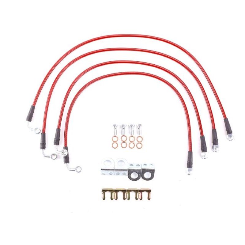 PowerStop PSB Brake Hose Kit Brakes, Rotors & Pads Brake Line Kits main image