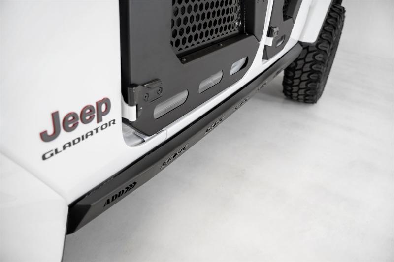 Addictive Desert Designs 2020 Jeep Gladiator JT Rock Slider Side Steps S971192050103 Main Image