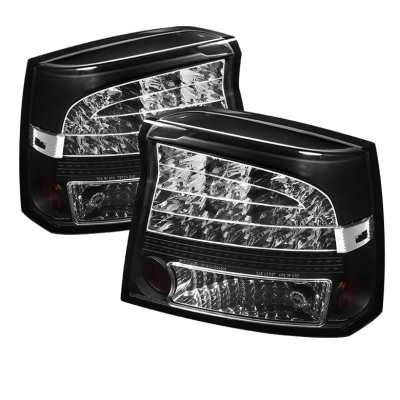 Spyder Dodge Charger 09-10 LED Tail Lights Black ALT-YD-DCH09-LED-BK 5031662 Main Image