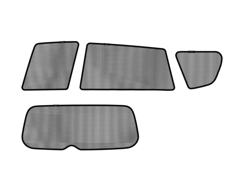 3D MAXpider 2006-2012 Toyota RAV4 Black Sun Shades - Complete Set S1TY0230 Main Image