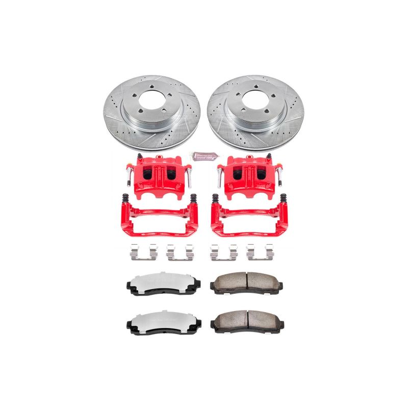 PowerStop PSB Z36 Truck & Tow Kit w/Cals Brakes, Rotors & Pads Brake Kits - Performance D&S main image