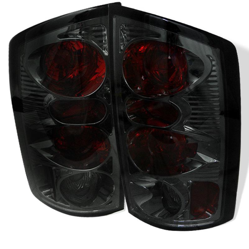 Spyder Dodge Ram 02-06 1500/Ram 2500/3500 03-06 Euro Style Tail Lights Smoke ALT-YD-DRAM02-SM 5002600 Main Image